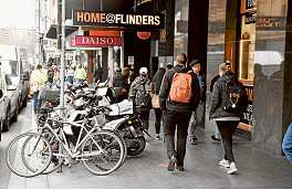 Council crackdown on motorbike parking