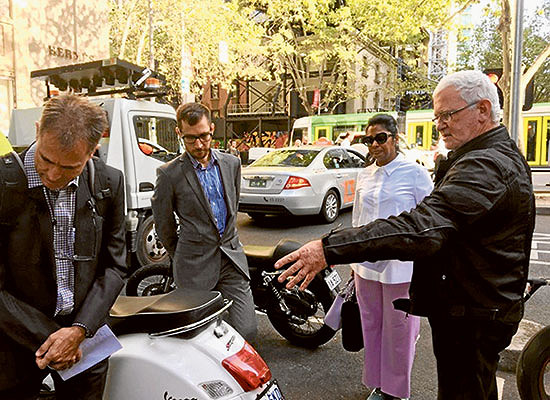 Bike bans on busy footpaths