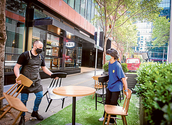 Outdoor dining fast-tracked