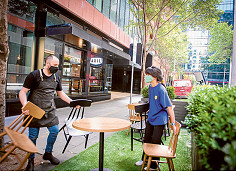 Outdoor dining fast-tracked