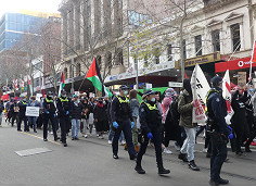 Third rally in a month amid rising tensions in Palestine