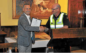 Award for apartment safety project