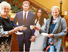 Raise your tea cups to the royal couple
