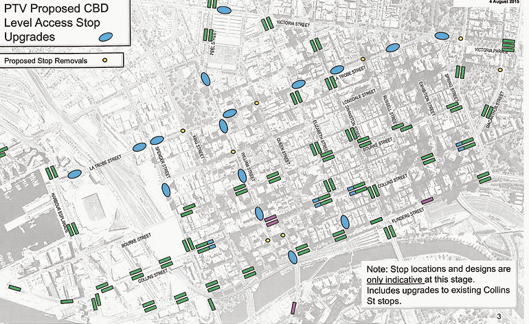 CBD tram stop plan revealed