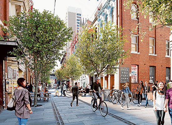 Pedestrians take priority in new strategy