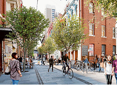 Pedestrians take priority in new strategy