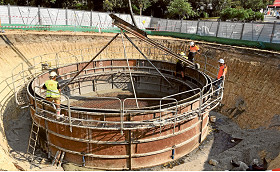Water tank will protect from floods